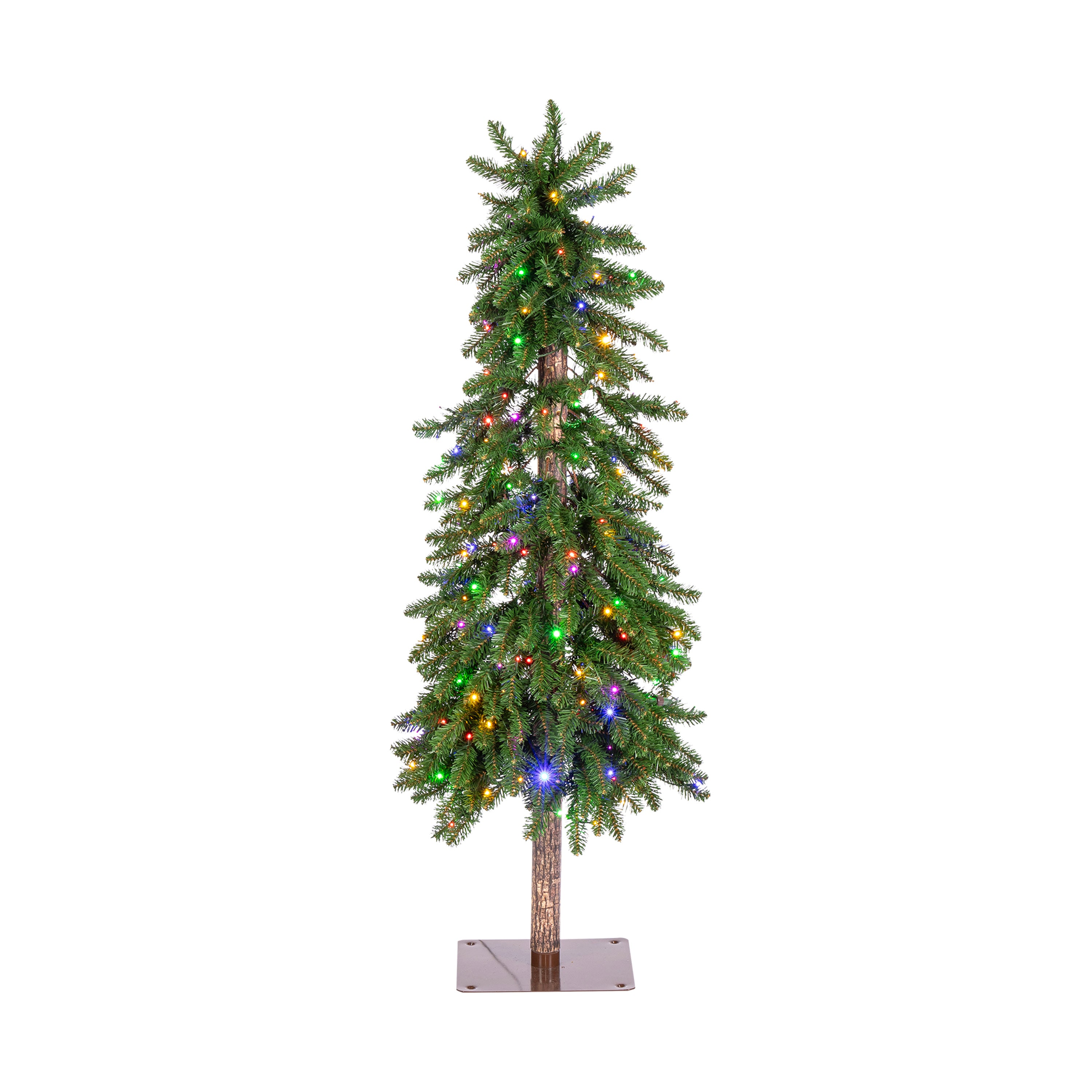 Sterling Stunning 5 Foot Prelit Alpine Tree with Dual Color LED Lights